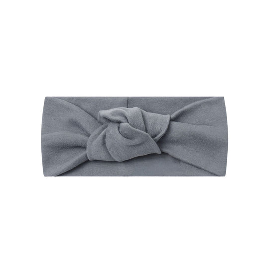 Knotted Headband - Slate by Quincy Mae