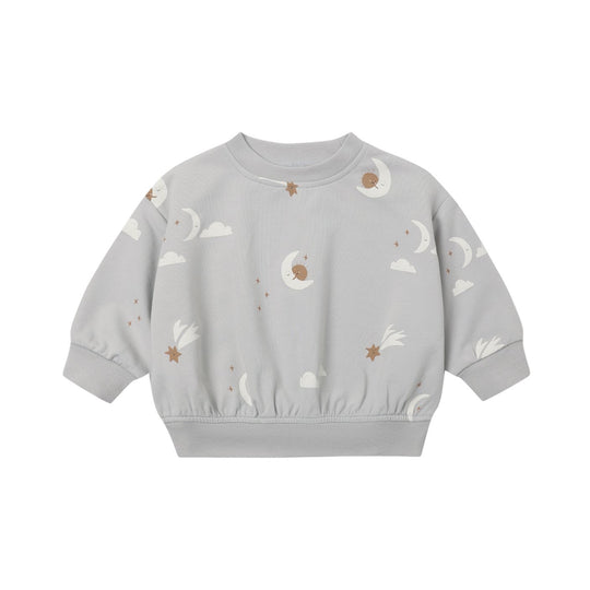 Relaxed Sweatshirt - Sky Friends by Quincy Mae