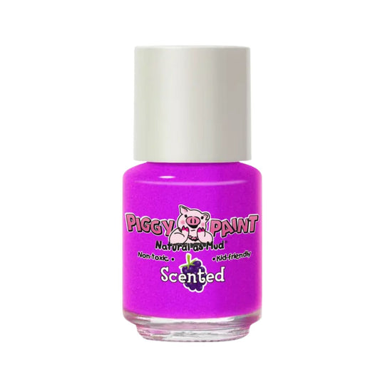 Scented Nail Polish - Grouchy Grape by Piggy Paint