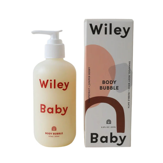 Baby Body Bubble | 3-in-1 Shampoo, Body Wash & Bubble Bath by Wiley Baby