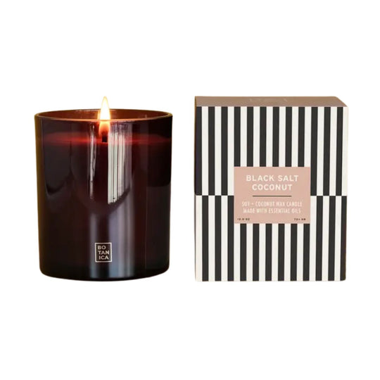 Black Salt + Coconut Candle | 12 oz. by Botanica
