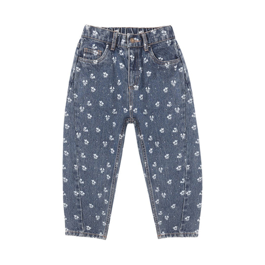 Barrel Pant - Heart Ditsy by Rylee + Cru