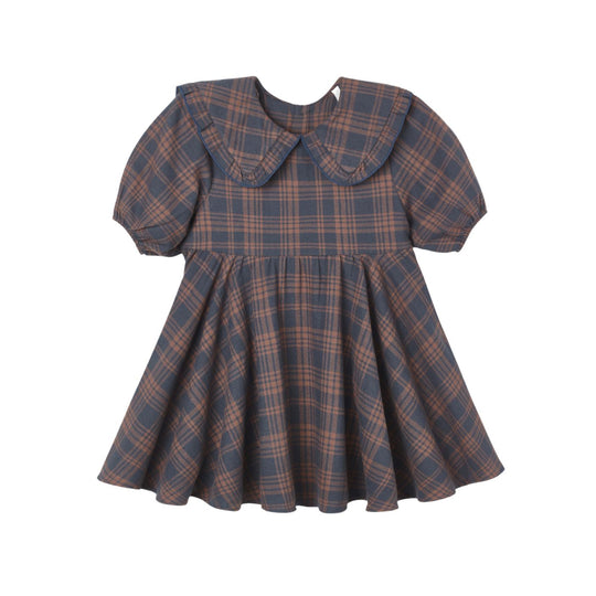 Camille Dress - Midnight Plaid by Rylee + Cru