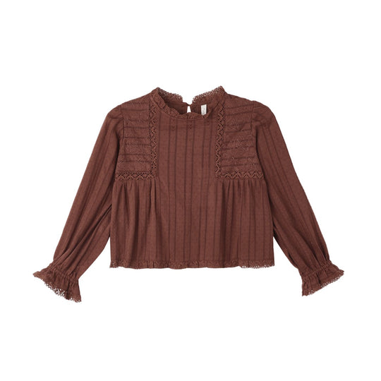 Cecile Blouse - Mulberry by Rylee + Cru