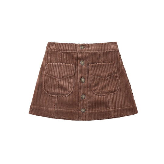 Denver Mini Skirt - Mulberry by Rylee + Cru