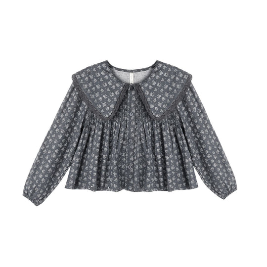 Fern Blouse - Heart Ditsy by Rylee + Cru