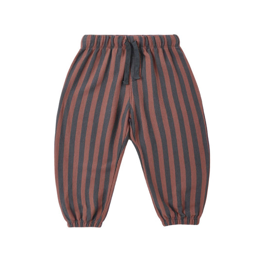 Relaxed Jogger - Mulberry Stripe by Rylee + Cru
