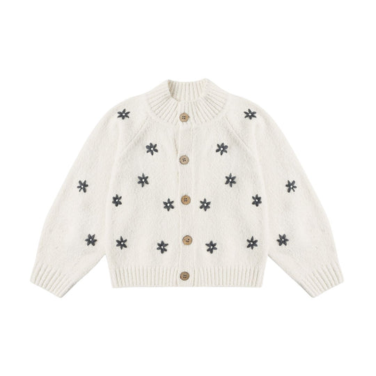 Tulip Cardigan - Midnight Daisy by Rylee + Cru