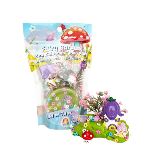 Fairy Garden Mini Play Pack by Earth Grown KidDoughs