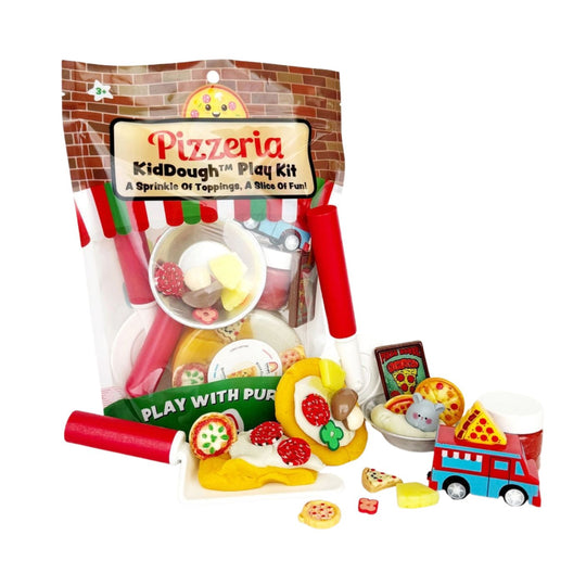 Pizzeria Kiddough Play Kit by Earth Grown KidDoughs