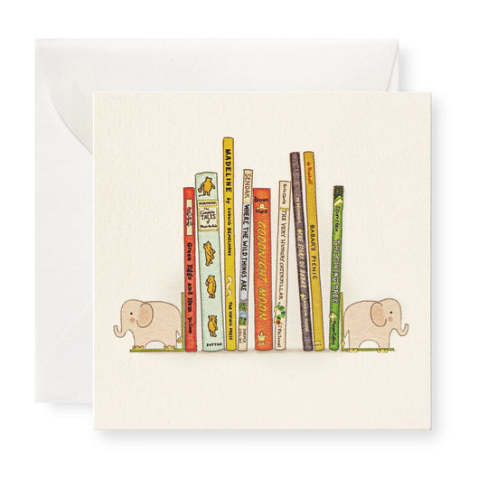 Baby Books Enclosure Card by Karen Adams Designs