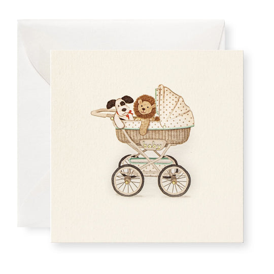 Pram Enclosure Card by Karen Adams Designs