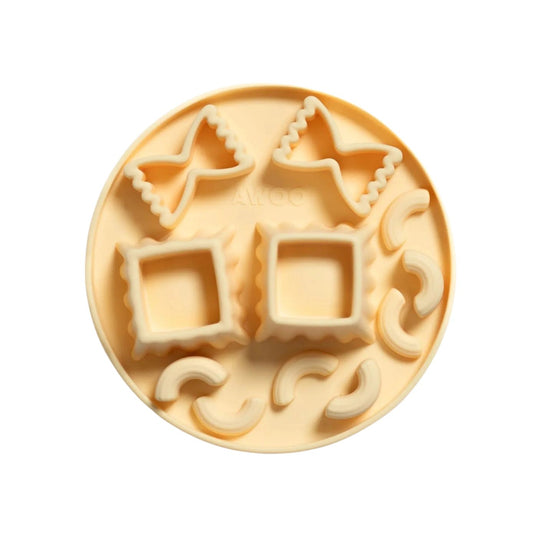 Snackaroni Slow Feeder Insert & Lick Mat - Yellow by Awoo