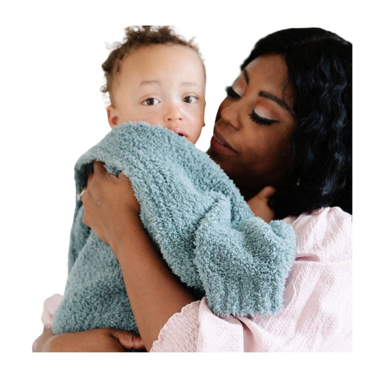 Bamboni Receiving Blanket - Spruce by Saranoni