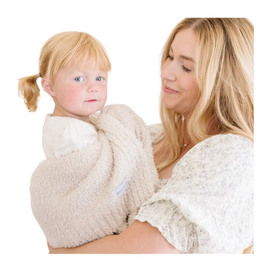 Bamboni Toddler Blanket - Buttermilk by Saranoni