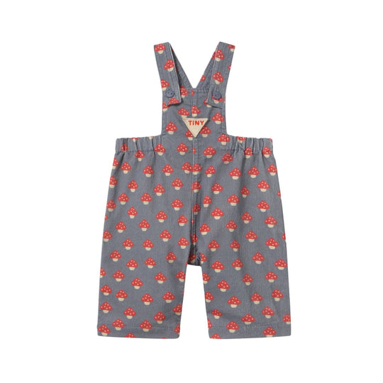 Mini Mushrooms Corduroy Dungaree by Tinycottons