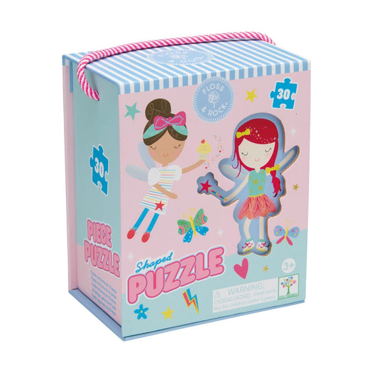 Rainbow Fairy Shaped Jigsaw - 30 Pieces by Floss & Rock