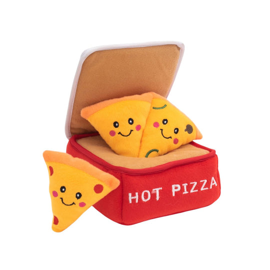 Zippy Burrow Pizza Box Dog Toy by ZippyPaws