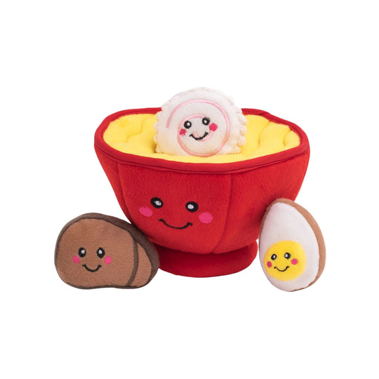 Zippy Burrow Ramen Bowl Dog Toy by ZippyPaws