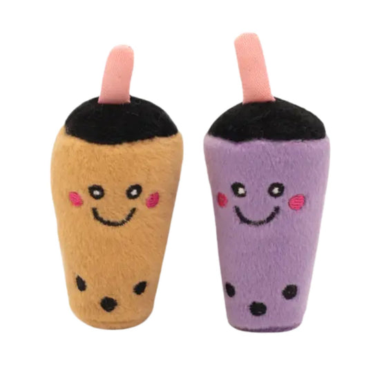 Zippyclaws Nomnomz Milk Tea and Taro Cat Toy by Zippypaws
