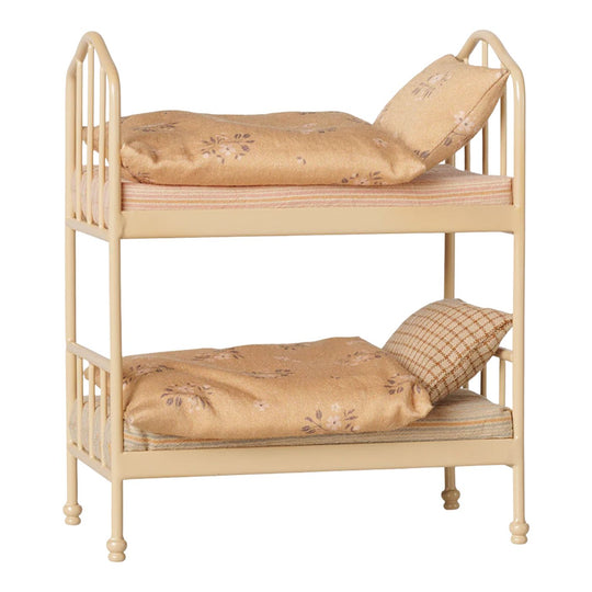 Bunk Bed, Mouse, - Wheat by Maileg