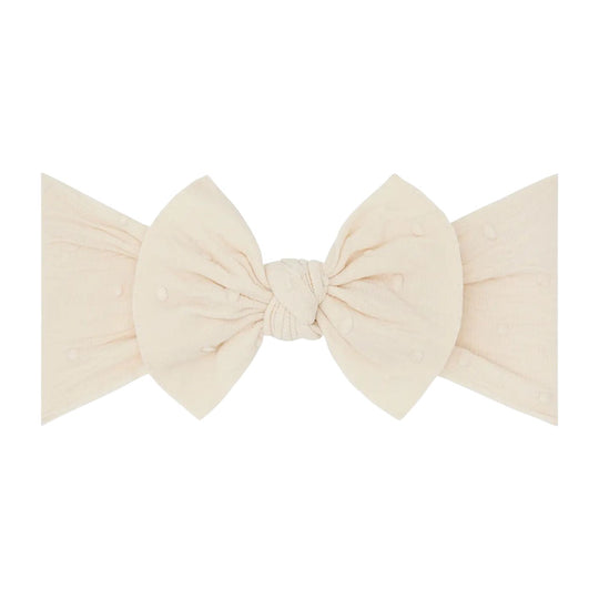 Dottie Knot Headband - Oatmeal by Baby Bling