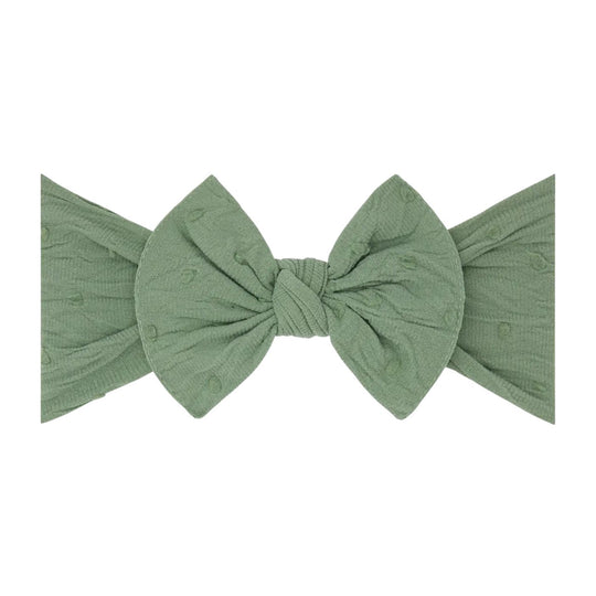 Dottie Knot Headband - Sage by Baby Bling