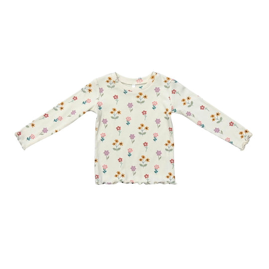 Lettuce Hem Tee - Meadow Bloom by babysprouts