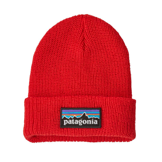 Baby Logo Beanie - P-6 Logo: Barnacle Blue by Patagonia