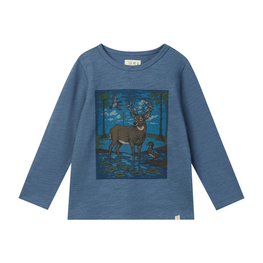 Deer Printed Tee by Me & Henry