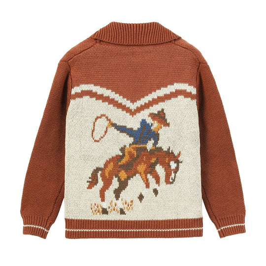 Yeehaw Cowboy Cardigan by Me & Henry