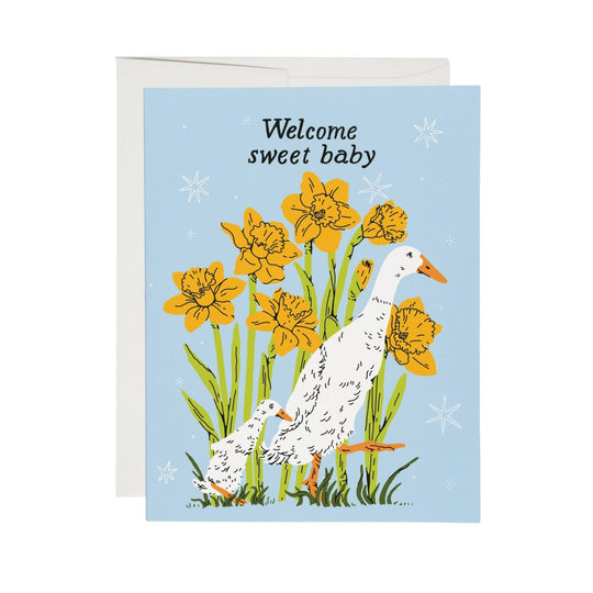 Baby Goose Card by Red Cap Cards