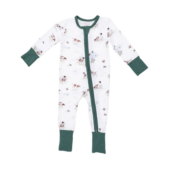 Bamboo Convertible Romper - Pointer Pups and Duck Buddies by Angel Dear