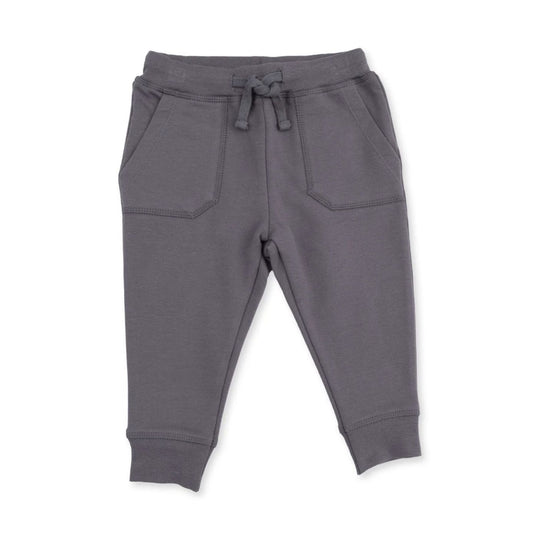 Jogger Pant - Solid Castlerock by Angel Dear