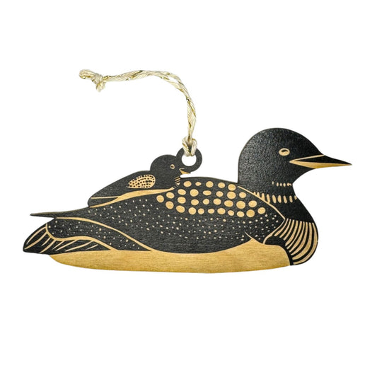 Loon Ornament by Snowmade