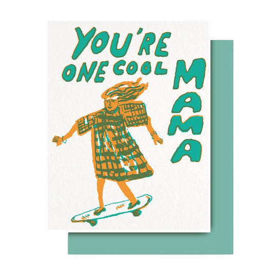 One Cool Mama Card by Hammerpress