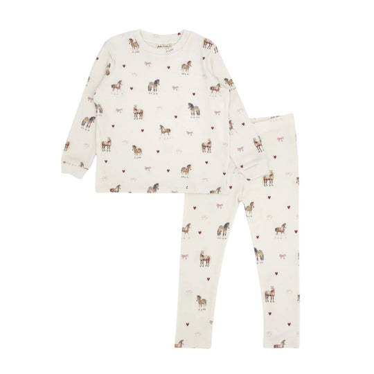Ava Horse Hacci Set - Ivory by Feather 4 Arrow