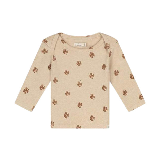 Baby Squirrel Long Sleeve Tee by Babyface