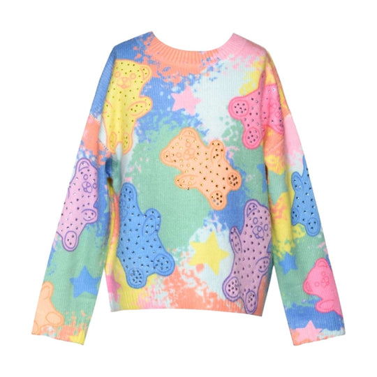 Gummy Bear Printed Sweater by Hannah Banana
