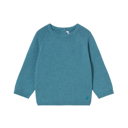 Baby Crewneck Sweater - Alaska Blue by Mayoral