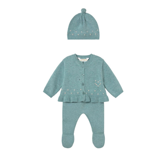 Baby Girl Pants and Cardigan Set - Mineral by Mayoral