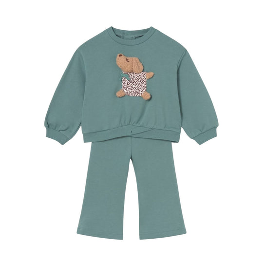 Baby Puppy Tracksuit - Lagoon by Mayoral