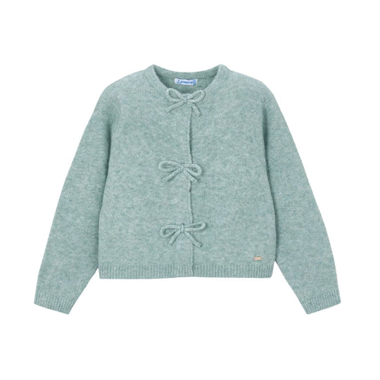 Knit Cardigan With Bows - Anise by Mayoral