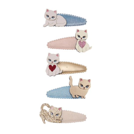 Cutey Kitten Mini Hair Clips by Mimi & Lula