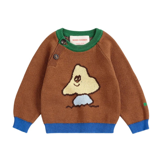 Mush Monster Jacquard Jumper by Bobo Choses