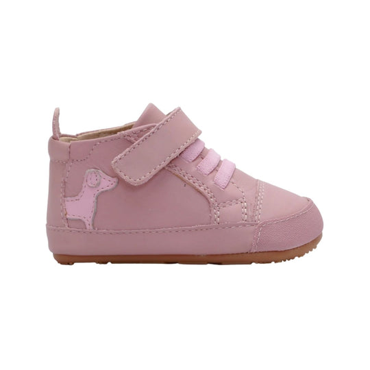 Dash Baby Shoes - Kiss/Chalk Pink by Oldsoles