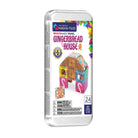 The Original Magna-Tiles Travel Gingerbread House set in a clear plastic clamshell package, featuring a colorful magnetic gingerbread house toy on the front label.