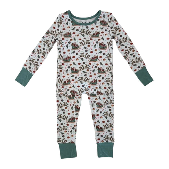 Bamboo Pajama Set - Mallards & Mistletoe by Velvet Fawn
