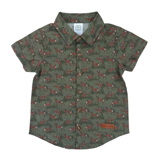 Nash Button Down - Whitetail Woods by Velvet Fawn
