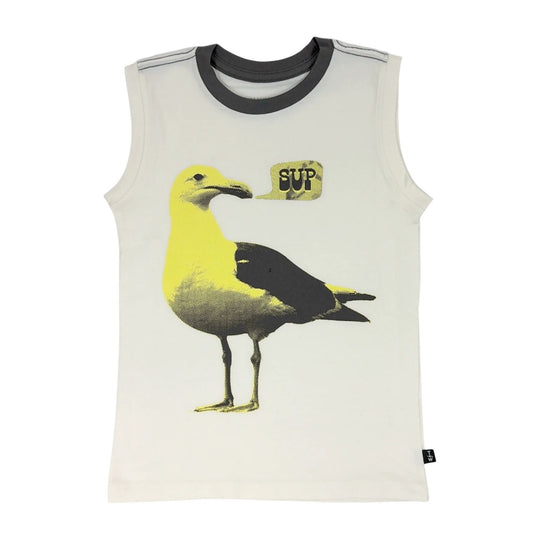 'Sup Seagull T-Shirt by Tiny Whales